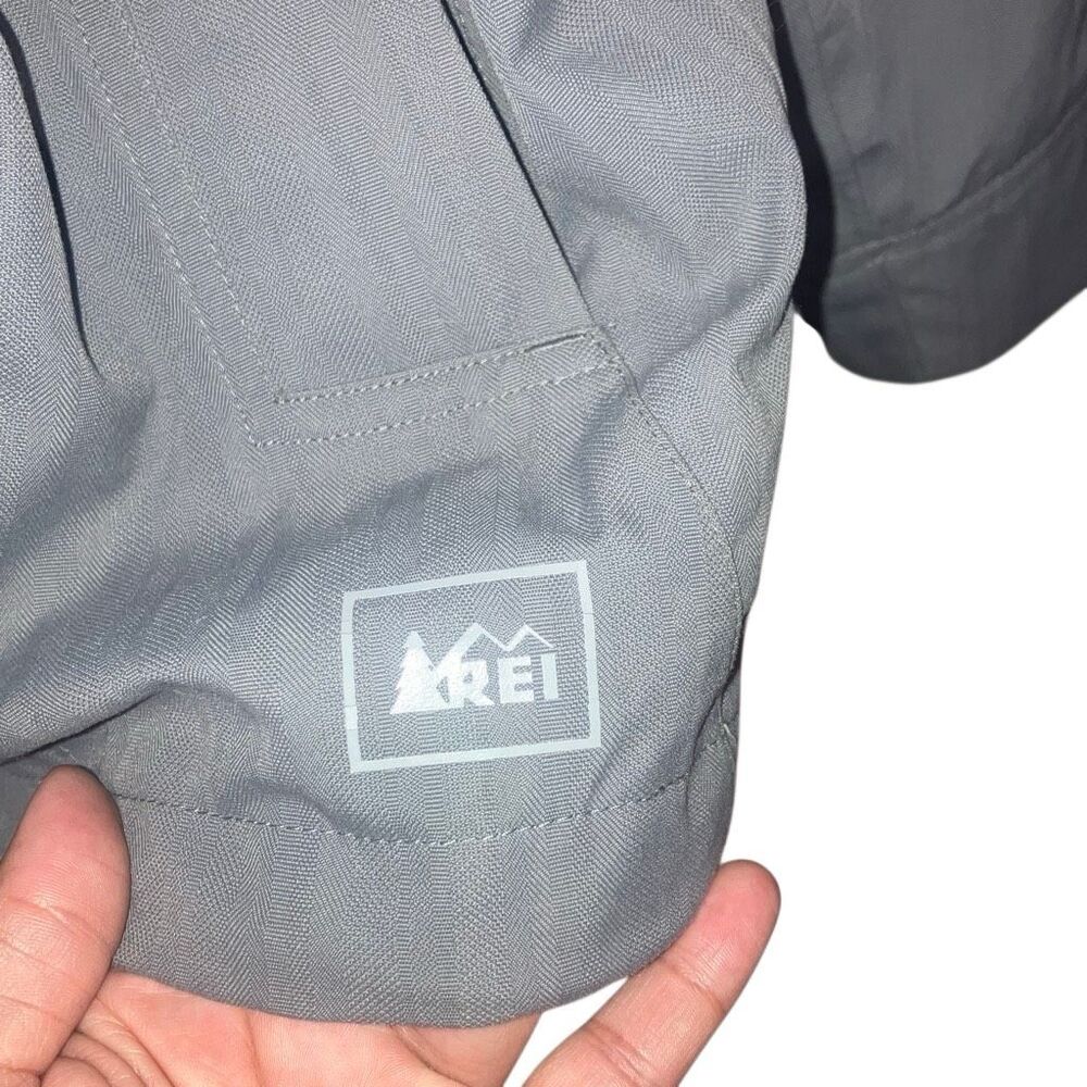 Rei Elements E1 Rain/Wind Breaker Jacket Men’s La… - image 5